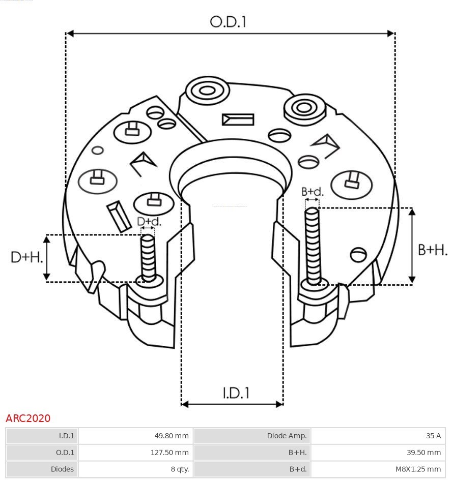 Gleichrichter, Generator AS-PL ARC2020 3