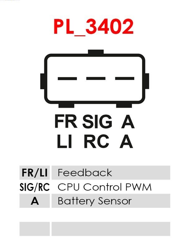 Generatorregler AS-PL ARE3216S 4
