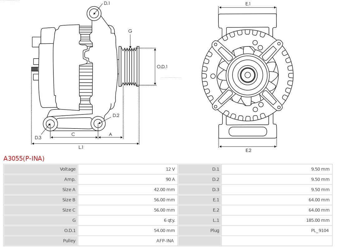 Generator AS-PL A3055PINA 5