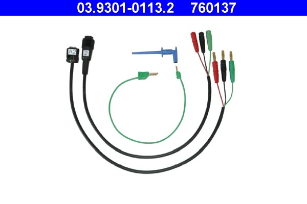 Kabelsatz, Prüfgerät-Radsensor ATE 03.9301-0113.2