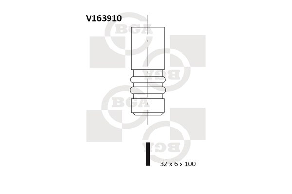 Einlassventil BGA V163910