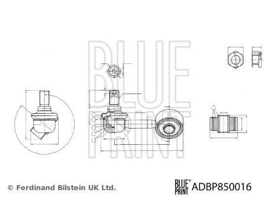 Stange/Strebe, Stabilisator BLUE PRINT ADBP850016