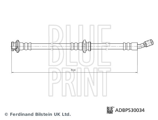 Bremsschlauch BLUE PRINT ADBP530034
