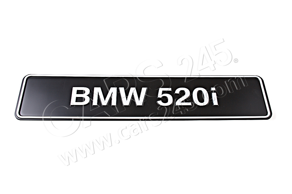 ID plate BMW 81850300808