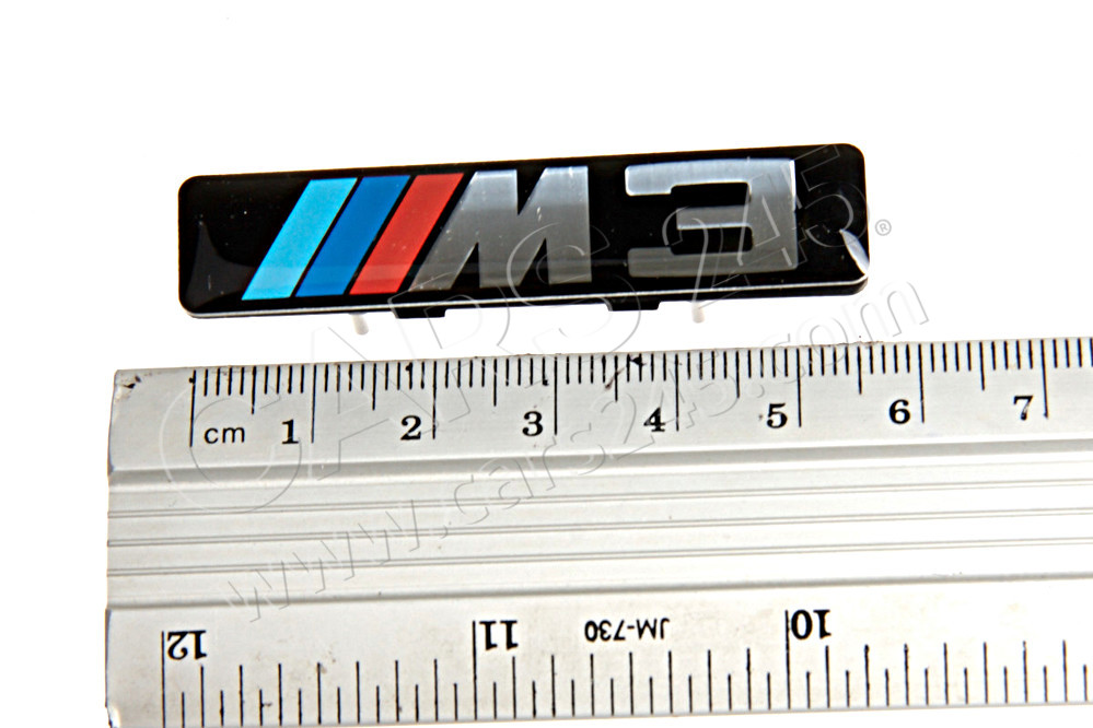 Emblem mit Trägerplatte BMW 72127900605