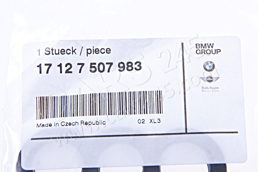 Dichtplatte BMW 17127507983 3