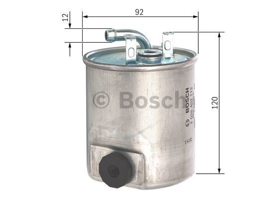 Kraftstofffilter BOSCH F026402112 5