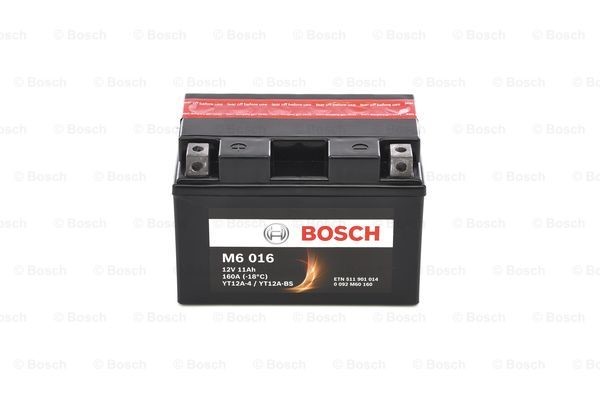 Starterbatterie BOSCH 0092M60160