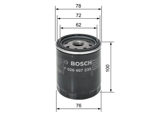 Ölfilter BOSCH F026407235 5