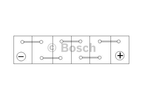 Starterbatterie BOSCH F026T02311 6