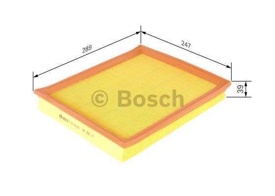 Luftfilter BOSCH F026400004 5