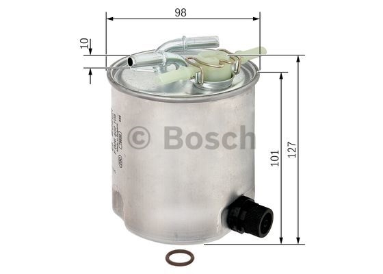 Kraftstofffilter BOSCH F026402108 6