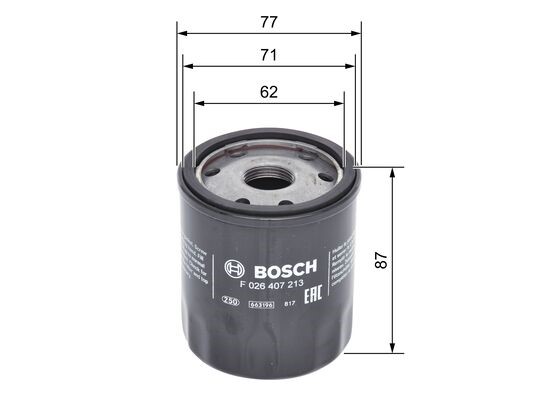 Ölfilter BOSCH F026407213 5