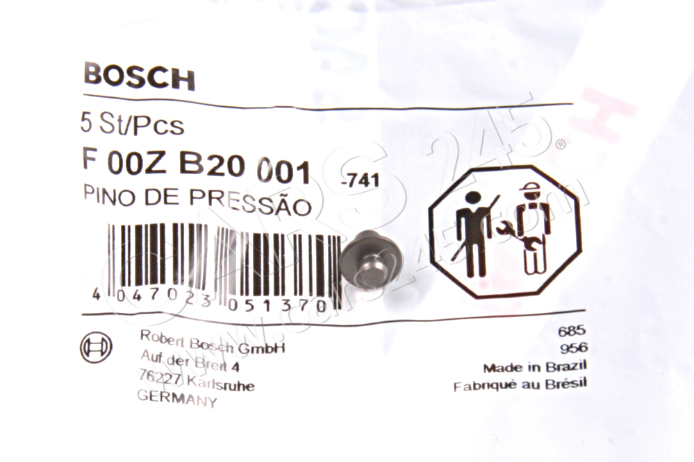Druckspindel BOSCH F00ZB20001 3