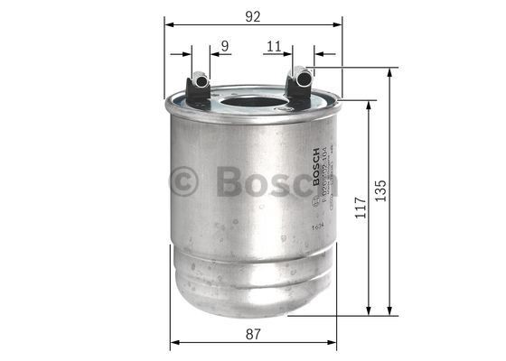Kraftstofffilter BOSCH F026402104 5