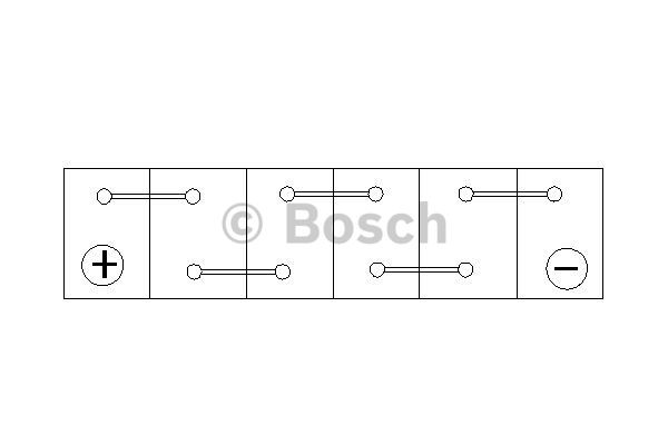 Starterbatterie BOSCH F026T02313 6