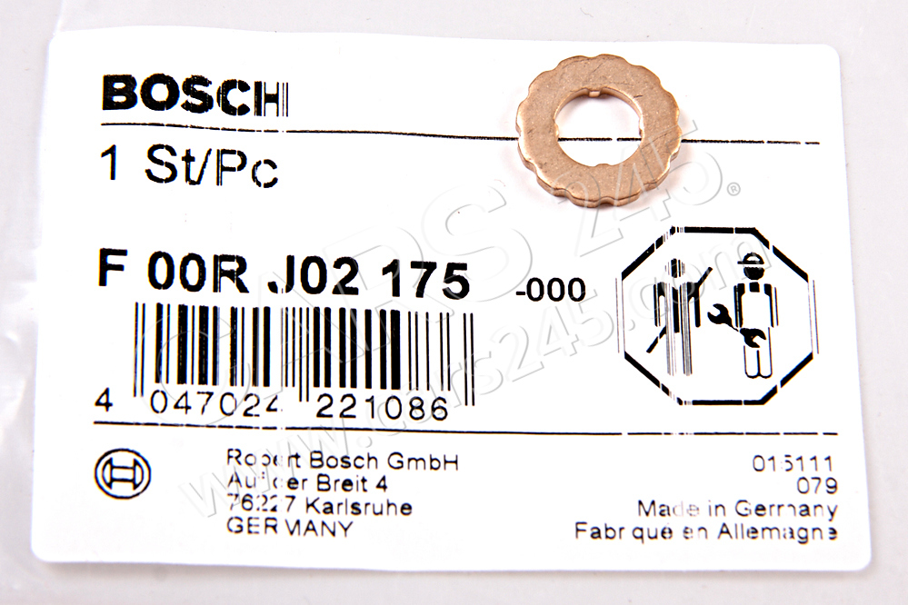 Dichtring, Düsenhalter BOSCH F00RJ02175 3
