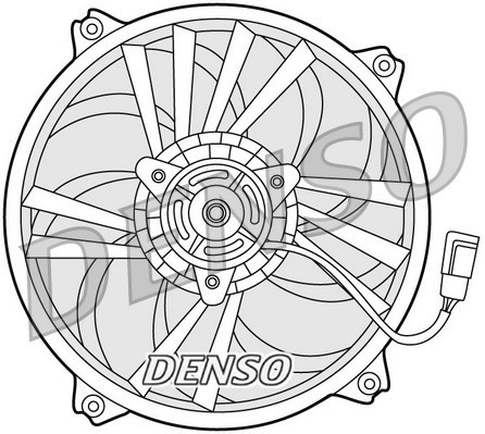 Lüfter, Motorkühlung DENSO DER21015