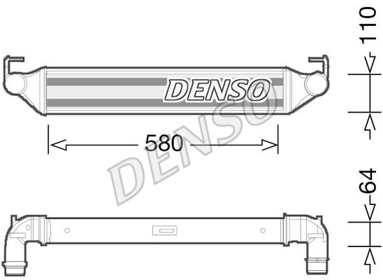 Ladeluftkühler DENSO DIT06002