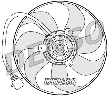Lüfter, Motorkühlung DENSO DER32006