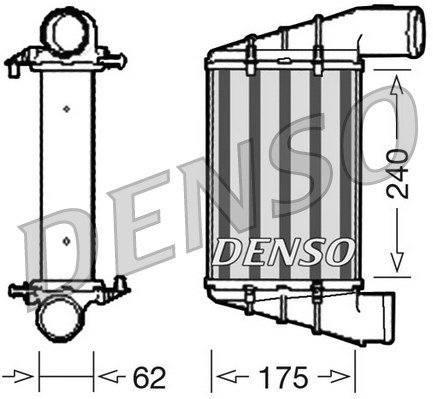 Ladeluftkühler DENSO DIT02001