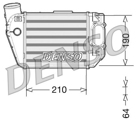 Ladeluftkühler DENSO DIT02021