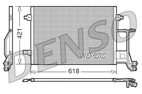 Kondensator, Klimaanlage DENSO DCN02013