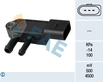 Sensor, Abgasdruck FAE 16109
