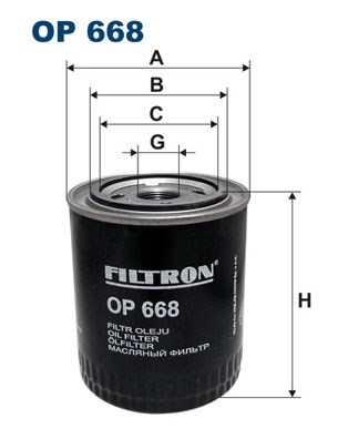 Hydraulikfilter, Automatikgetriebe FILTRON OP668