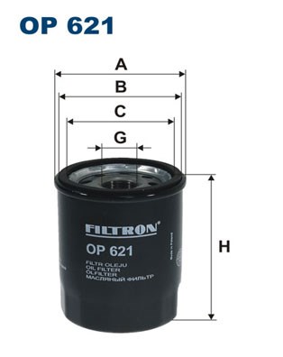 Ölfilter FILTRON OP621