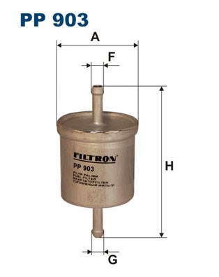 Kraftstofffilter FILTRON PP903