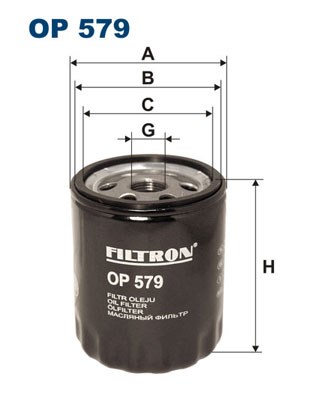 Ölfilter FILTRON OP579