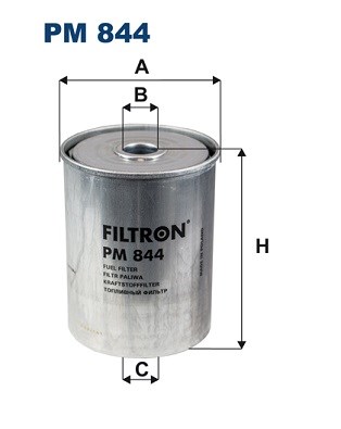 Kraftstofffilter FILTRON PM844