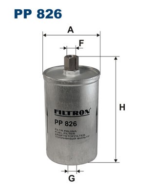 Kraftstofffilter FILTRON PP826