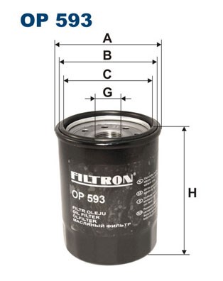 Ölfilter FILTRON OP593