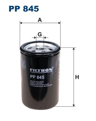 Kraftstofffilter FILTRON PP845