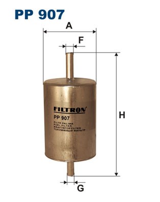 Kraftstofffilter FILTRON PP907