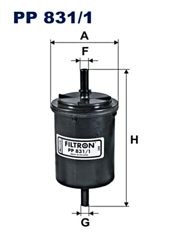 Kraftstofffilter FILTRON PP8311
