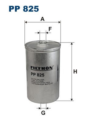 Kraftstofffilter FILTRON PP825