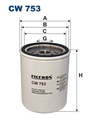 Kühlmittelfilter FILTRON CW753