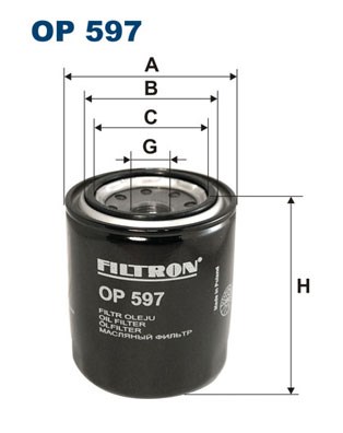 Ölfilter FILTRON OP597