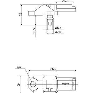 Sensor, Saugrohrdruck HC-Cargo 182069 3