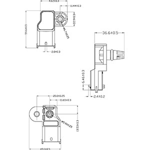 Sensor, Saugrohrdruck HC-Cargo 182072 3