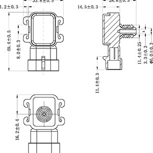 Sensor, Saugrohrdruck HC-Cargo 182140 3
