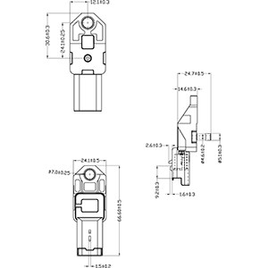 Sensor, Saugrohrdruck HC-Cargo 182066 3