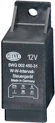Relais, Wisch-Wasch-Intervall HELLA 5WG002450-311