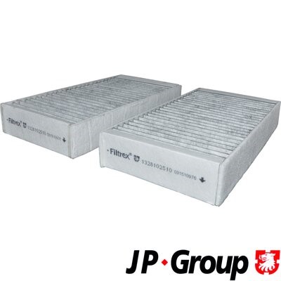 Filtersatz, Innenraumluft JP Group 1328102510