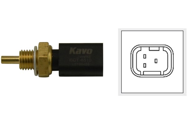 Sensor, Kühlmitteltemperatur KAVO PARTS ECT6510