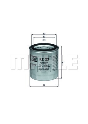 Kraftstofffilter KNECHT KC22