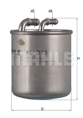 Kraftstofffilter KNECHT KL313